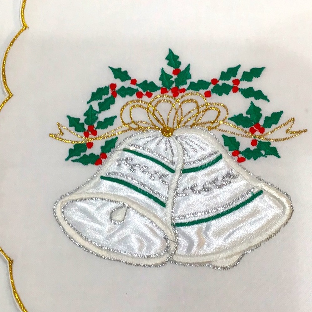 Set of 5 Christmas placemats New in pkg